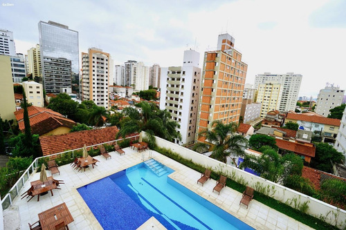 Imagem 8 de 15 de Apartamento Para Locação Em São Paulo, Alto De Pinheiros, 1 Dormitório, 1 Banheiro, 2 Vagas - _1-1470623