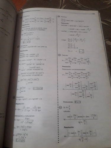 Libro Trigonometría Teoría Y Práctica Goñi (Usado)