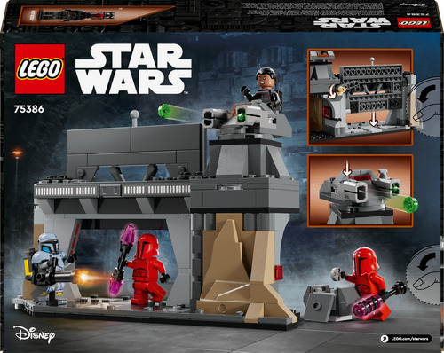 Lego Star Wars Batalla Entre Paz Vizsla Y Moff Gideon 75386 289 Star Wars Tm