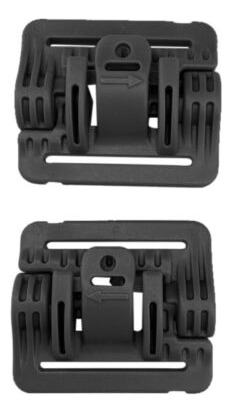 2pcs Tactical Vest Quick Release Buckle Slider Molle Str Nna