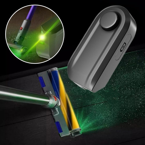 Lámpara Láser Led De Carga Usb Con Luz Verde Para Aspiradora