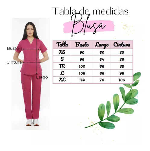 Uniforme Antifluido Scrub Médico Mujer + Obsequios Lavables