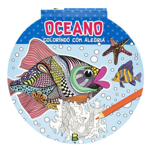 Colorindo Com Alegria - Oceano - Todolivro