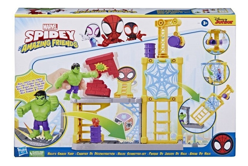 Set de juego Polk Spidey Arena Do Hulk F3717
