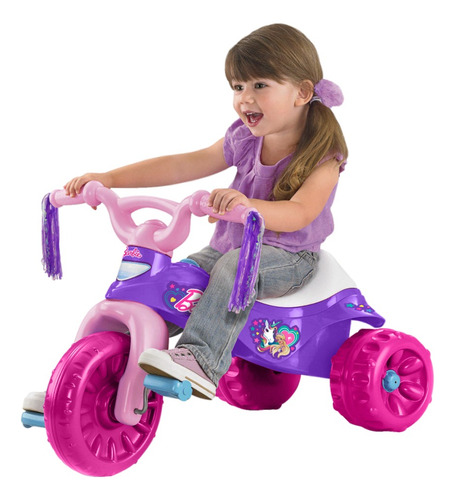 Imagen 1 de 3 de Triciclo Bicicleta Fisher Price Barbie Lila Original Niña