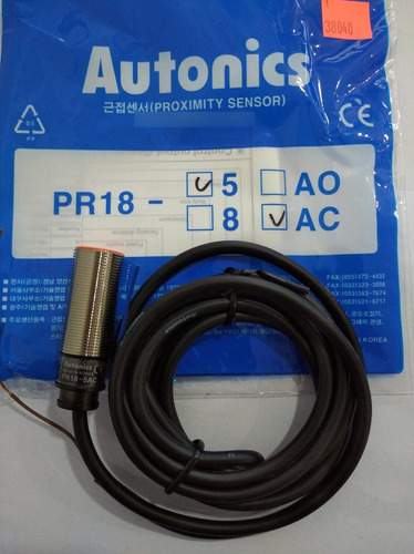 Sensor Inductivo Pr18-5ac Autonics