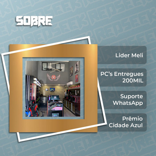 Pc Gamer Completo I5 10400f 16gb Ddr4 Rtx 2060 8gb Ssd 960gb