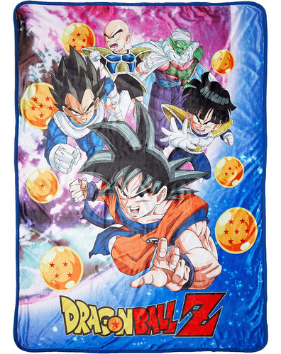 Manta De Poliéster Dragon Ball Z Ge-group Galaxy, 46 X 60