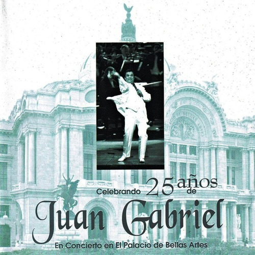 Juan Gabriel Celebrando 25 Años Palacio De Bellas Artes 2 Cd