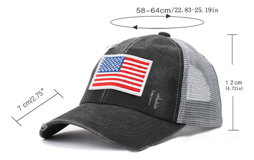 Gorras De Béisbol D Para Mujer, Con Forma De Cola De Caballo