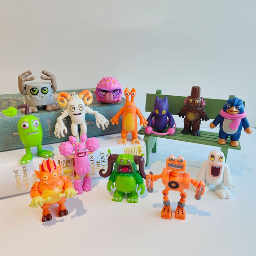 13 Muñecos Wubbox De My Singing Monsters .