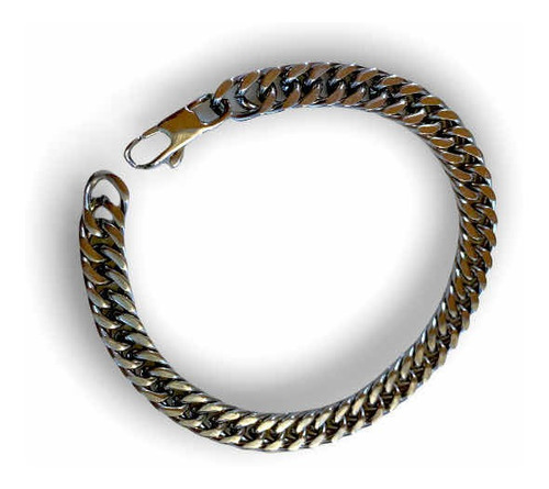 Elegante Pulsera Cadena De Acero Inoxidable Hipoale Original