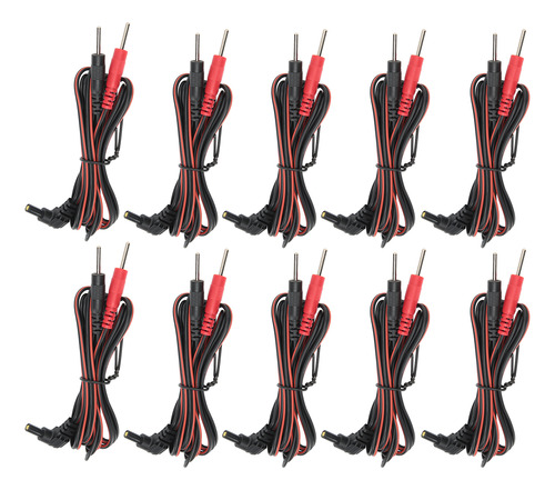 Cable Conductor Para Electrodos, 10 Unidades/bolsa, 2,35 Mm,