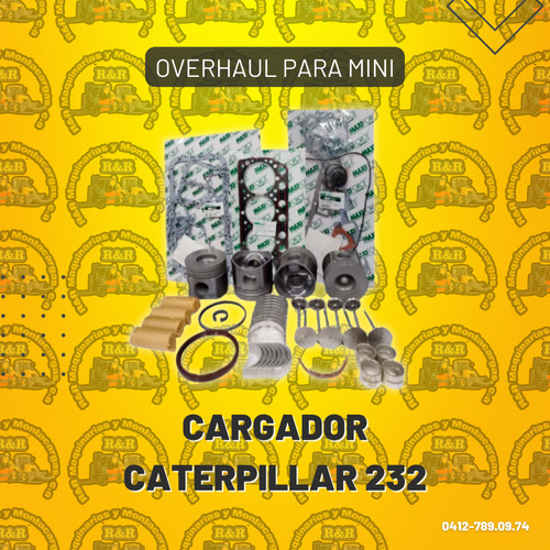 Overhaul Para Mini Cargador Caterpillar 232