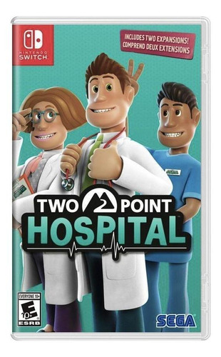 Two Point Hospital Switch Mídia Física Novo Lacrado