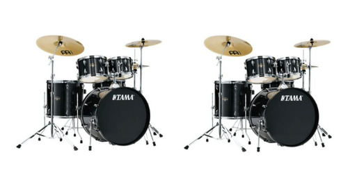 Tama Imperialstar Kit De 5 Piezas Con Platillos Meinl Hcs