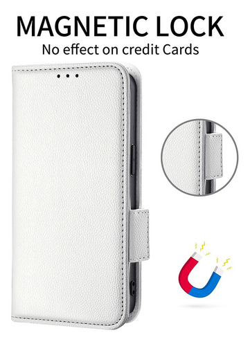 Funda Para Oppo Reno 12f 5g F27 5g Funda De Piel Con Cierre Magnético Con Tarjetero, Función Atril, Protección Total