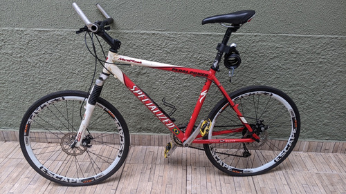 Bicicleta Specialized Hardrock, Aro 26, Quadro 19, Ano 2002
