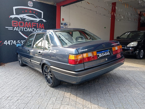 Volkswagen Santana 2000 Gls Turbo Álcool Placa Preta