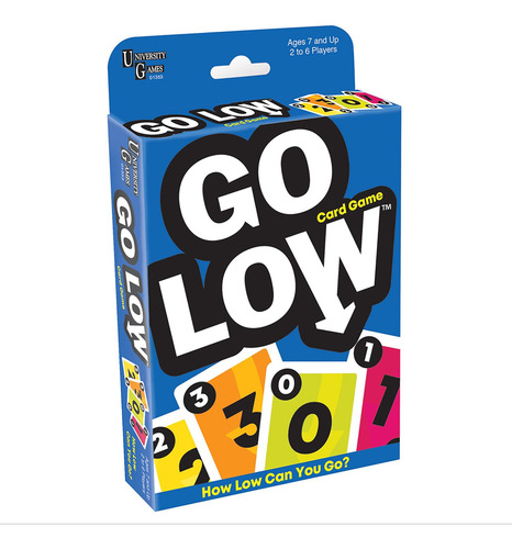 Juego De Cartas Go Low Small University Games