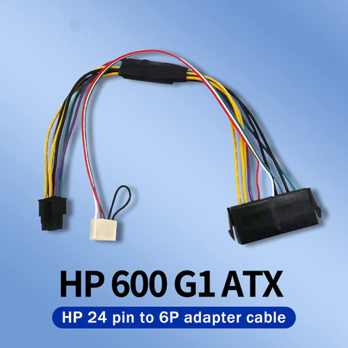 Cable Adaptador Atx De 24 Pines A 6 Pines, Conversión De Ali