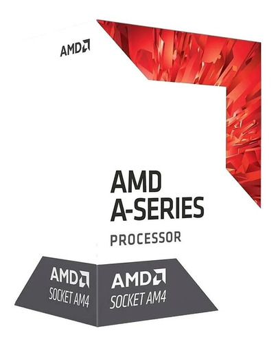 Processador AMD A6-Series APU A6-9500E APU AD9500AHM23AB  de 2 núcleos e  3.4GHz de frequência com gráfica integrada