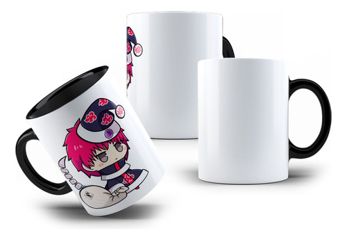 Caneca De Porcelana Coleção Naruto Akatsuki Sasori Marionete