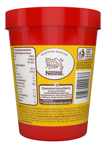 Helado Nestlé Chocolate Abuelita 536g
