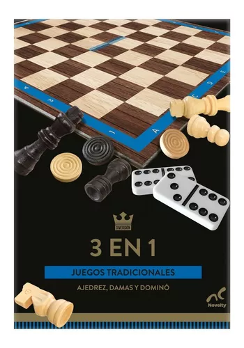 JUEGO DE MESA NOVELTY AJEDREZ CLÁSICO DE LUJO 