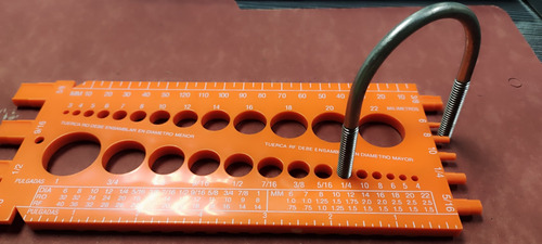 Abrazadera Tipo U Galvanizada Rosca 1/4 Pulgada(7mm)