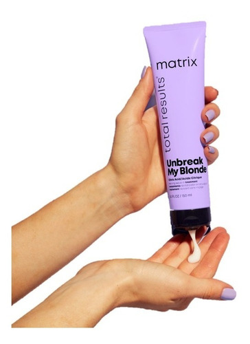 Tratamiento Unbreak My Blonde Matrix Total Result Pelo