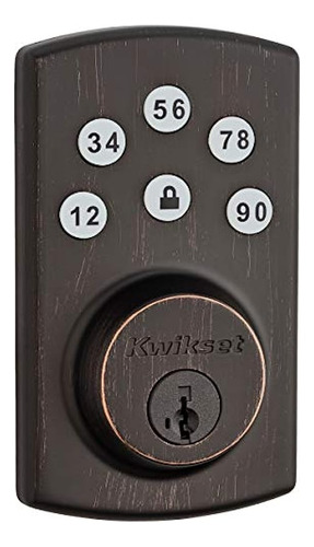 Kwikset 99070-103 Powerbolt Cerradura De 2 Puertas Cerradura