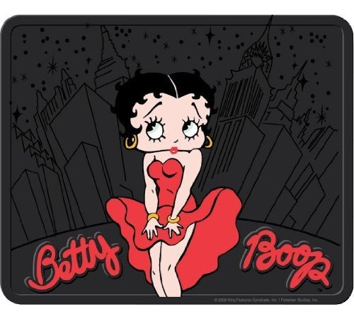 Plasticolor 001124r01 14 X 17 Betty Boop Skyline Utility Mat