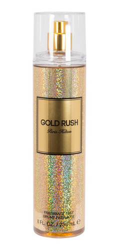 Gold Rush Fragance Mist 236ml Paris Hilton Perfume Para Dama