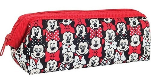 Estojo Especial 1 Divisória Minnie Mouse 14896 - Tilibra Cor Vermelho