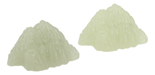 Espécimen Mineral De Fluorita, 2 Unidades, Cristal Verde