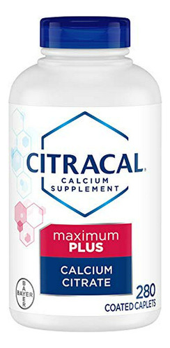 Citracal Maximum Plus Calcio Citrato D3 (280 Comprimidos)