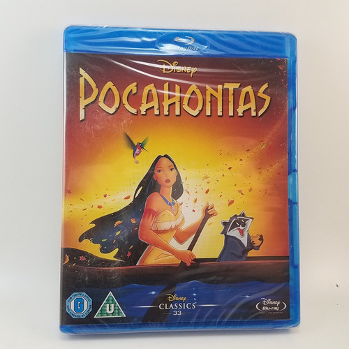 Pocahontas Blu Ray Disney Cerrado