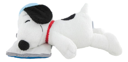 Miniso Peluche Snoopy Acostado Felpa Blanco 50x25x20 Cm