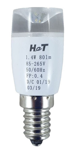 Lâmpada Led E14 Geladeira Electrolux Original 1,4w