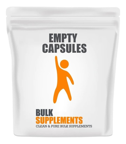 Bulk Supplements | Empty Capsules - White | 1000 Capsules