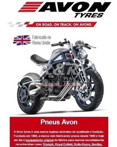 Pneu 170/60zr17 72w Traseiro Ktm 1190 / 1290 Adventure Avon