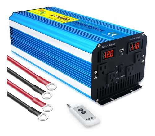 Inversor De Onda Sinusoidal Pura Cantonape 4000 W Inversor D