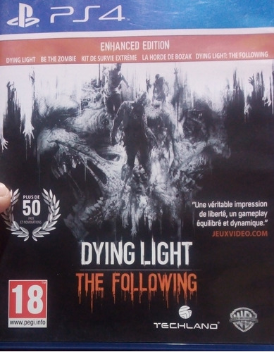 Dying Light The Following Enhanced Edition Ps4 Físico 