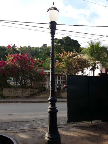 Poste Colonial Do Cafe Rio Antigo Ferro Fundido Belas Artes