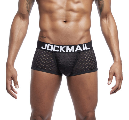 Calzoncillos De Malla Transpirables Para Hombre, A La Moda,