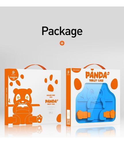 Capa Case Dux Panda Anti Impacto - iPad Mini 6 (2021) Cor Azul