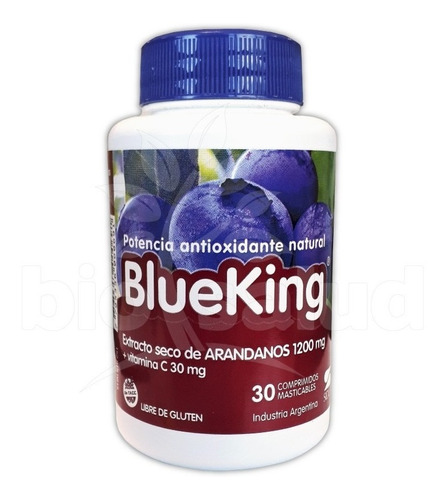 Blue King X 30 Comp. Arándanos Antioxidante