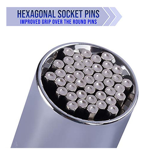 Herramienta De Enchufe Universal Con Pasadores Hexagonales