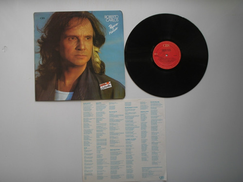 Lp Vinilo Roberto Carlos Pajaro Herido  Disco Promoc Col1990